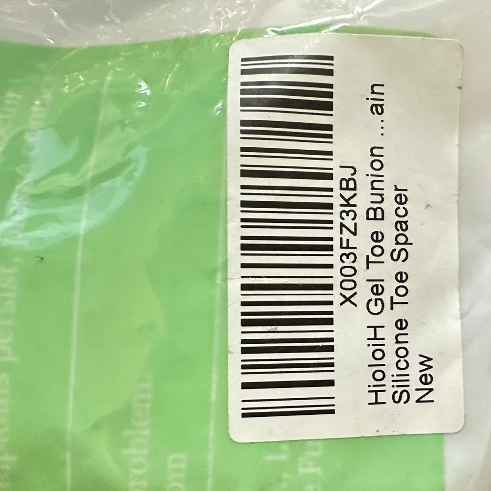 Hioloih Silicone‎ Gel Toe Bunion Finger Protector Spacer New